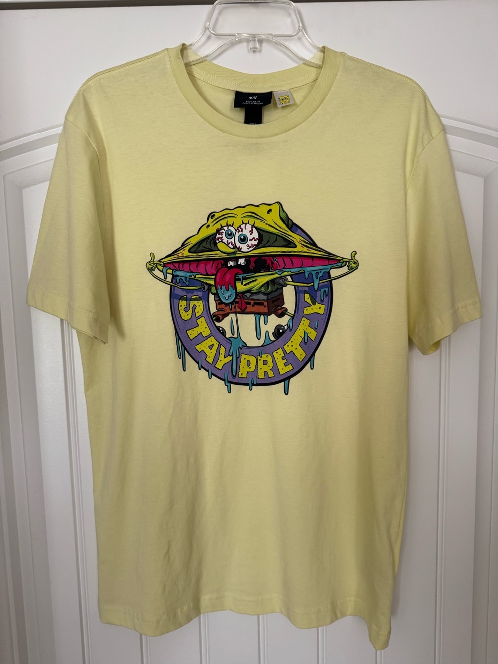 H&M x SpongeBob SquarePants Stay Pretty Graphic Tee NWT